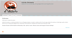 Desktop Screenshot of aikidoborealis.org